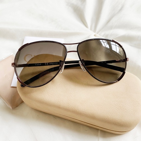 COPY - CHLOE Bronze Aviators - Picture 6 of 7